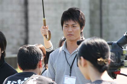 テレビクルー役の永井大さん