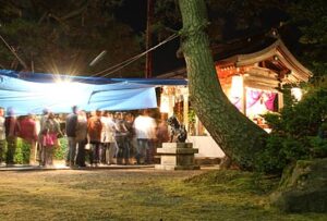 25日は燕市・吉田天満宮大祭、前日24日は宵宮祭でカラオケ自粛も好天に恵まれて参拝客も人出も近年にないにぎわいに