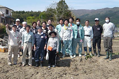 第1回ボランティアバスの参加者