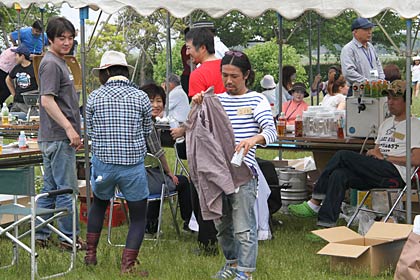 食事を用意したボランティアなど