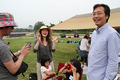 シークレットゲストは国定三条市長