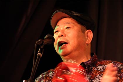 「ミュージックエコ」代表のタナベさんもフィナーレに参加