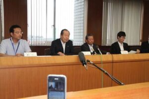 燕三条地域節電検討会議が燕三条地域の夏期の電力需給対策を記者会見で発表