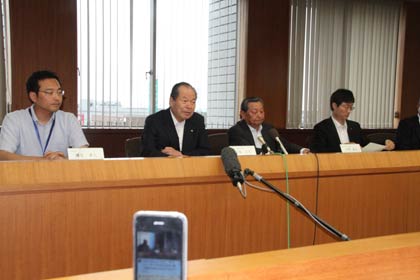 24日開かれた燕三条地域節電検討会議