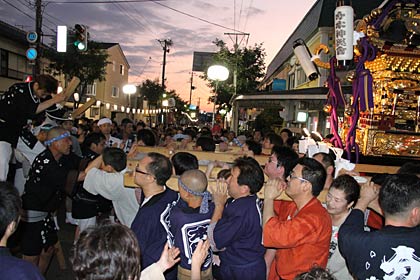 第40回分水まつりの分水みこし