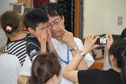 鈴木市長のこんな顔も