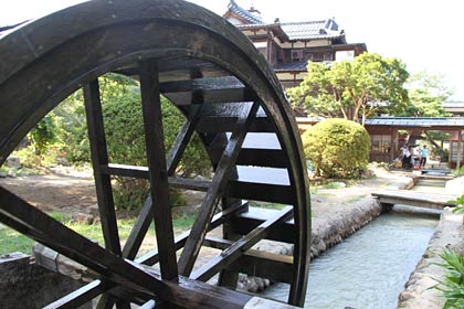 水車は早々に復活