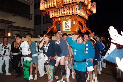 三条夏神輿