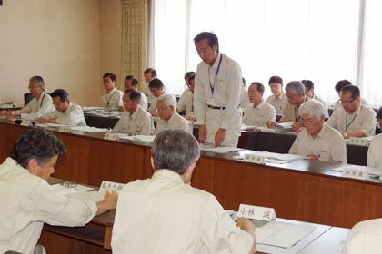 三条市は9日開かれた市議会全員協議会で、7日現在での「平成23年7月新潟・福島豪雨被害に係る被害状況等の概要」を説明