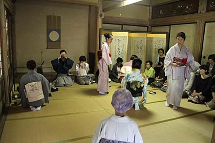 第二席のようす