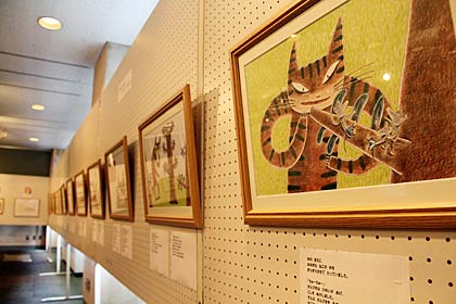 全ページの原画を展示している『ちゅーちゅー』