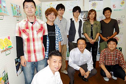 会場で新潟経営大学の学生