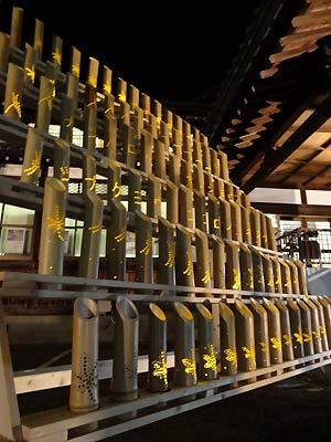 三条歴史民俗産業資料館のキャンドルナイト