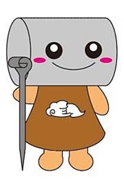 越後三条鍛冶まつり公式キャラクター「鍛冶仙人」