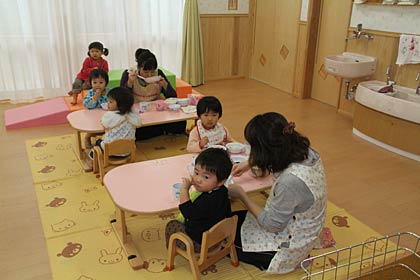 1歳児保育室