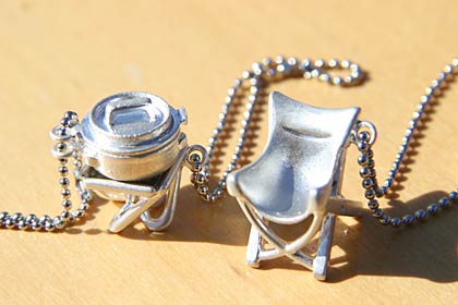 限定品のシルバーチャーム