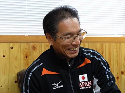 「また挑戦したい」と話す小島教諭