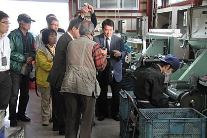 磨き屋一番館を見学
