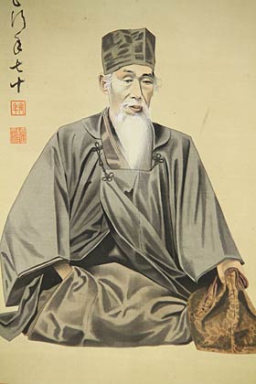 外山丈芭肖像画では現代的な陰影の描写を見せる