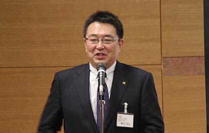 元三条市収入役の関口十日町市長も出席