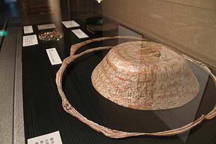 木目金の製造工程の展示
