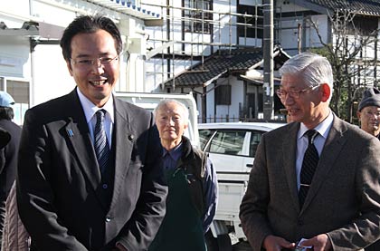 国定市長と南相馬市議会の高野県議