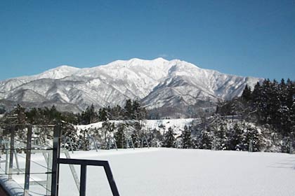 しただブログに掲載された快晴と粟ヶ岳