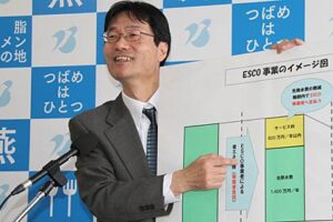 鈴木燕市長がことし最後の定例記者会見、県央地域で初めて公共施設へのESCO事業を導入