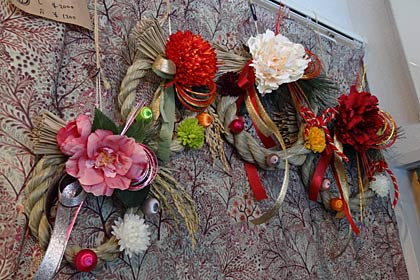 三条市・フラワーショップ「palette」の「お正月のお飾り」