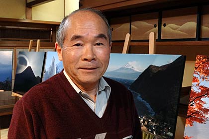 富士山の写真を撮り続けて12年の佐川さん