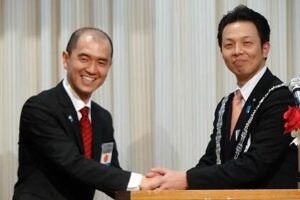 燕三条青年会議所が1月例会を開いて五十嵐理事長を旗頭に新年度をスタート、スローガンは「万事全力」