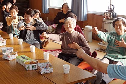 体を動かすと笑顔もあふれる