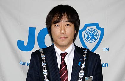 2012年度の加茂青年会議所を牽引する高取理事長