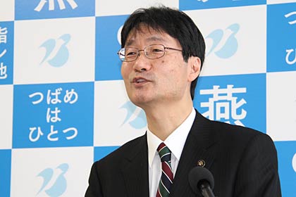 31日行われた鈴木燕市長の定例記者会見
