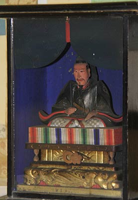箱に納まった天神像