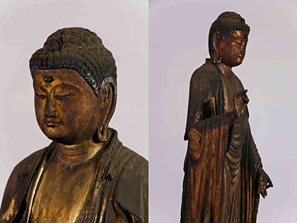 本都寺の木造阿弥陀如来立像