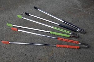 日本スポーツGOMI拾い連盟の公式トングに認定された永塚製作所のごみ拾い用のトング「MAGIP」