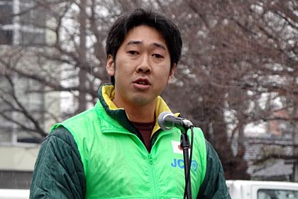実行委員長の林原町JC理事長