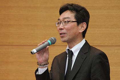 講師の福島文二郎さん