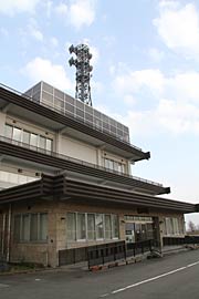 信濃川大河津資料館の外観