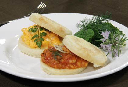 第1回畑の朝カフェで味わう朝食