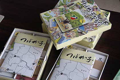  一般発売を開始した「つばめっ子かるた」