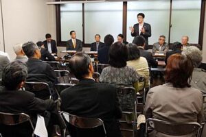 26日開かれた私たちの三条市をつくる市民の会のパルム裁判説明会
