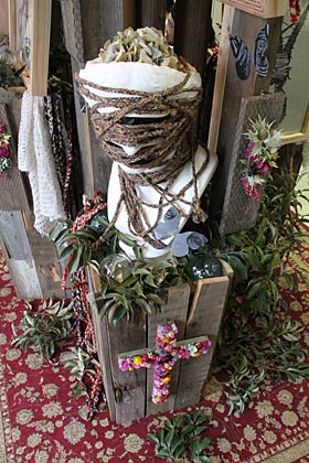 金子さんの作品にインスパイアされた冨田さんの作品