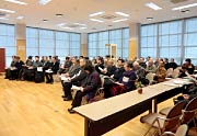  信濃川大河津資料館友の会の過去の講演会のようす