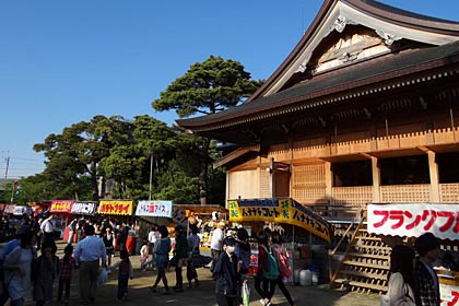 抜けるような青空が広がった