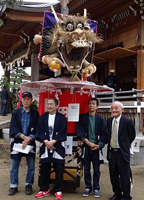 銀賞の田町かさぼこ会「飛び出せ日本　つかめ栄光の金メダル」