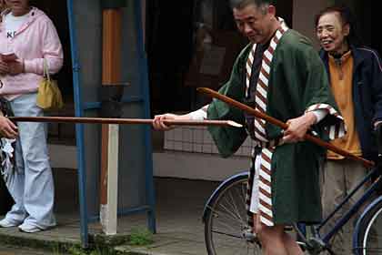  先供、道具は落とさなかったけど棒がぽ