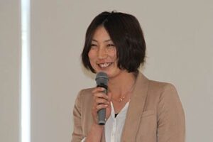 三条まんま塾の「食と農で元気アップ講演会」で後援する山形ガールズ農場の菜穂子さん
