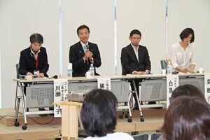 三条まんま塾の「食と農で元気アップ講演会」で後援する山形ガールズ農場の菜穂子さん